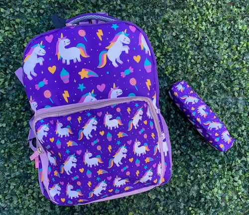 Mochila Con Cartuchera – UNICORNIO