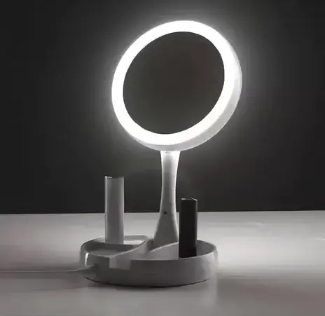 Espejo de Mesa con Luz LED